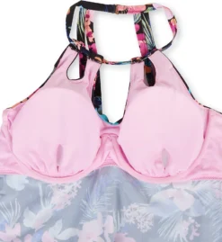 Raisins Curve Plus Size Freshwater Rosalie Tankini Swim Top G840215 -Freya Fashion Shop raisins curve raic01 g840215 cs5