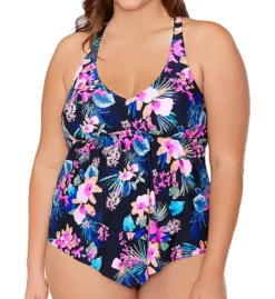 Raisins Curve Plus Size Freshwater Trinidad Tankini Swim Top G840221