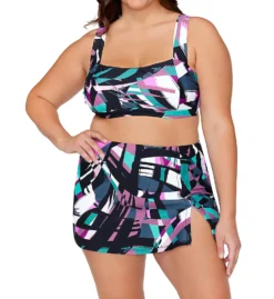 Raisins Curve Plus Size Stir It Up Jamaica Bra Swim Top G840405 -Freya Fashion Shop raisins curve raic01 g840405 cs1