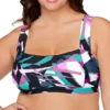 Raisins Curve Plus Size Stir It Up Jamaica Bra Swim Top G840405 -Freya Fashion Shop raisins curve raic01 g840405 gs
