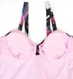 Raisins Curve Plus Size Stir It Up Zanzibar Tankini Swim Top G840445 -Freya Fashion Shop raisins curve raic01 g840445 cs5