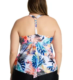 Raisins Curve Plus Size Haleiwa Trinidad Tankini Swim Top G840521 -Freya Fashion Shop raisins curve raic01 g840521 bs