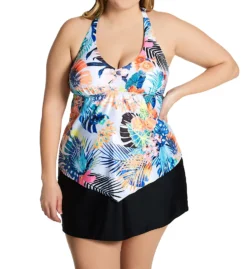 Raisins Curve Plus Size Haleiwa Trinidad Tankini Swim Top G840521 -Freya Fashion Shop raisins curve raic01 g840521 cs1