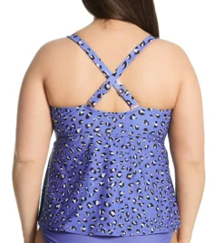 Raisins Curve Plus Size Caliente Zanzibar Tankini Swim Top G840645 -Freya Fashion Shop raisins curve raic01 g840645 cs1