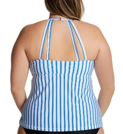 Raisins Curve Plus Size Coastal Rosalie Tankini Swim Top G840925 -Freya Fashion Shop raisins curve raic01 g840925 bs