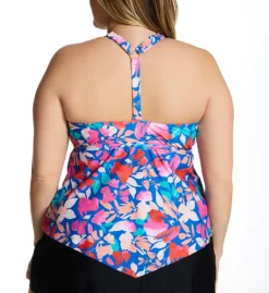 Raisins Curve Plus Size Salt + Soul Trinidad Tankini Swim Top G841021 -Freya Fashion Shop raisins curve raic01 g841021 bs