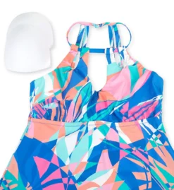 Raisins Curve Plus Size Porto Covo Rosalie Tankini Swim Top G841315 -Freya Fashion Shop raisins curve raic01 g841315 cs6