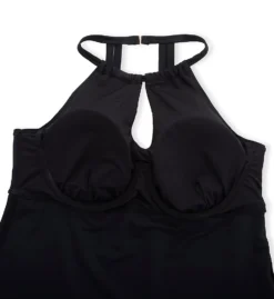 Raisins Curve Plus Size Atlantic Solids Rosalie Tankini Swim Top J840025 -Freya Fashion Shop raisins curve raic01 j840025 cs5