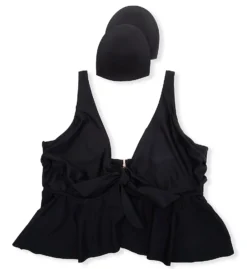 Raisins Curve Plus Size Atlantic Solids Topanga Bra Swim Top J840047 -Freya Fashion Shop raisins curve raic01 j840047 cs6