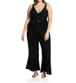 Raisins Curve Plus Size Dia High Waist Pant Cover Up J840093 -Freya Fashion Shop raisins curve raic01 j840093 cs1
