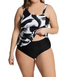 Raisins Curve Plus Size Calaya Marita Tankini Swim Top J840131 -Freya Fashion Shop raisins curve raic01 j840131 cs2