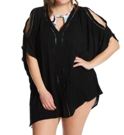 Raisins Curve Plus Size Bondi Rosalie High Neck Tankini Swim Top J840225 -Freya Fashion Shop raisins curve raic01 j840225 cs2