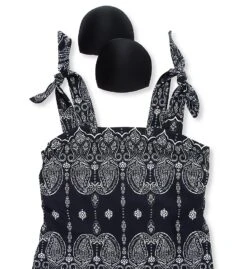 Raisins Curve Plus Size Best Day Ever Tiempo Tankini Swim Top J840511 -Freya Fashion Shop raisins curve raic01 j840511 cs5