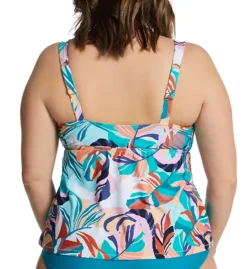 Raisins Curve Plus Size Korakia Rimini Tankini Swim Top J840613 -Freya Fashion Shop raisins curve raic01 j840613 bs