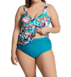 Raisins Curve Plus Size Korakia Rimini Tankini Swim Top J840613 -Freya Fashion Shop raisins curve raic01 j840613 cs1