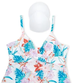 Raisins Curve Plus Size See You In Buzios Aries Tankini Swim Top J840740 -Freya Fashion Shop raisins curve raic01 j840740 cs6