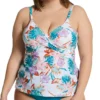Raisins Curve Plus Size See You In Buzios Aries Tankini Swim Top J840740 -Freya Fashion Shop raisins curve raic01 j840740 gs
