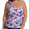 Raisins Curve Plus Size Calabasas Marita Tankini Swim Top J841431 -Freya Fashion Shop raisins curve raic01 j841431 gs