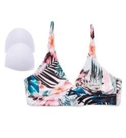 Raisins Haute Bloom Twist Front Bra Swim Top E710377 -Freya Fashion Shop raisins rais01 e710377 cs5