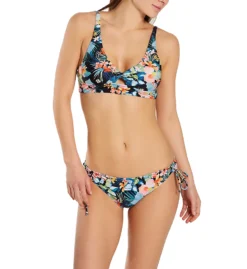 Raisins Coconut Grove Twist Front Bra Swim Top E710577 -Freya Fashion Shop raisins rais01 e710577 cs1