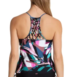 Raisins Stir It Up Macrame Back Camisole Tankini Swim Top G710973 -Freya Fashion Shop raisins rais01 g710973 bs