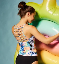 Raisins Haleiwa St. Croix Tankini Swim Top G711013 -Freya Fashion Shop raisins rais01 g711013 cs2