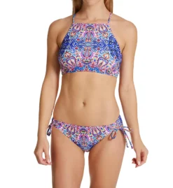Raisins Windansea Beach Shorebreak High Neck Swim Top G711132 -Freya Fashion Shop raisins rais01 g711132 cs1