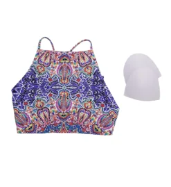 Raisins Windansea Beach Shorebreak High Neck Swim Top G711132 -Freya Fashion Shop raisins rais01 g711132 cs6