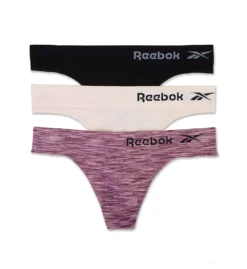 Reebok Seamless Thong - 3 Pack 213UH01 -Freya Fashion Shop reebok ree001 213uh01 cs2