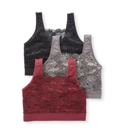 Rhonda Shear Ahh Bra With Lace Overlay Mystery - 3 Pack 9346X3 -Freya Fashion Shop rhonda shear rhon01 9346x3 cs2