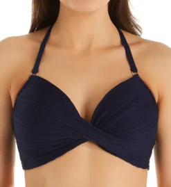 Robin Piccone Lily D Cup Twist Front Underwire Bikini Swim Top 190703D -Freya Fashion Shop robin piccone rp01 190703d fs