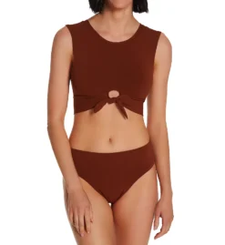 Robin Piccone Ava Tank Top Front Tie Bikini Swim Top 191725 -Freya Fashion Shop robin piccone rp01 191725 cs4