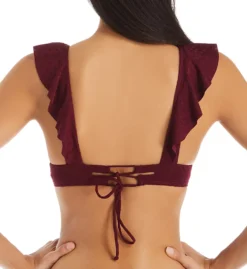 Robin Piccone Julianna Ruffle Trim Bikini Swim Top 204202 -Freya Fashion Shop robin piccone rp01 204202 bs