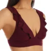 Robin Piccone Julianna Ruffle Trim Bikini Swim Top 204202