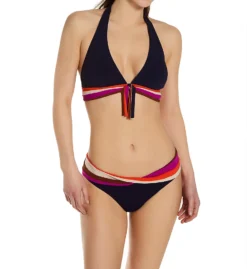 Robin Piccone Billie Front Tassel Halter Swim Top 215001 -Freya Fashion Shop robin piccone rp01 215001 cs2