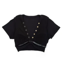 Robin Piccone Amy Raglan Tie Front Swim Top 220809 -Freya Fashion Shop robin piccone rp01 220809 cs5