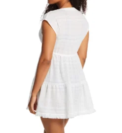 Robin Piccone Natalie Flouncy Swim Cover Up 222021 -Freya Fashion Shop robin piccone rp01 222021 bs