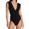 Robin Piccone Aubrey V-Plunge One Piece Swimsuit 231720 -Freya Fashion Shop robin piccone rp01 231720 gs