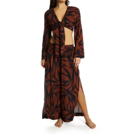Sanctuary Abstract Animal Knot Front Top Cover Up A23804 -Freya Fashion Shop sanctuary san01 a23804 cs2