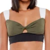 Sanctuary Block Party Twist Crop Bra Swim Top BP21405 -Freya Fashion Shop sanctuary san01 bp21405 gs