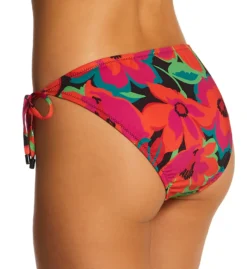 Sanctuary Savage Gardener Side Tie Hipster Swim Bottom G23535 -Freya Fashion Shop sanctuary san01 g23535 bs