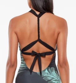 Sanctuary Palmetto Paradise High Neck Mio One Piece Swimsuit PP21212 -Freya Fashion Shop sanctuary san01 pp21212 cs1