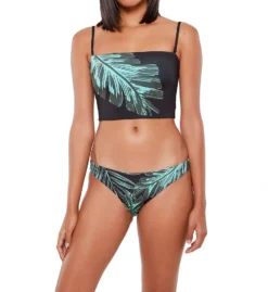 Sanctuary Palmetto Paradise Cinch Back Hipster Swim Bottom PP21503 -Freya Fashion Shop sanctuary san01 pp21503 cs2
