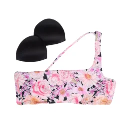 Sanctuary Petal Pusher One Shoulder Bikini Swim Top PP22107 -Freya Fashion Shop sanctuary san01 pp22107 cs6