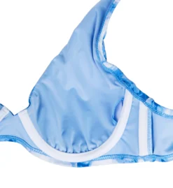 Sanctuary Poolside Tie Dye Plunge Underwire Tri Swim Top PS22307 -Freya Fashion Shop sanctuary san01 ps22307 cs5