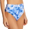 Sanctuary Poolside Tie Dye Banded High Leg/Rise Swim Bottom PS22509 -Freya Fashion Shop sanctuary san01 ps22509 gs