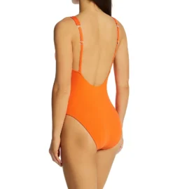 Sanctuary Splash Solids High Leg One Piece Swimsuit S23240 -Freya Fashion Shop sanctuary san01 s23240 bs