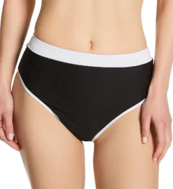 Sanctuary Snake Bite Banded High Leg High Rise Swim Bottom SB22534