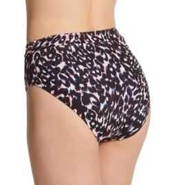 Sanctuary Stay Cool Leopard Banded High Leg/Rise Swim Bottom SC22509 -Freya Fashion Shop sanctuary san01 sc22509 bs