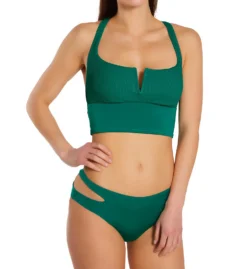 Sanctuary Sandbar Solids Cutout Midster Swim Bottom SS21510 -Freya Fashion Shop sanctuary san01 ss21510 cs1